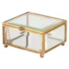 Home Details Vintage Mirrored Bottom Keepsake Box -US Storage Furniture Sales 3712420