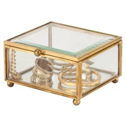 Home Details Vintage Mirrored Bottom Keepsake Box -US Storage Furniture Sales 3712420 ALT3