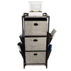 Simplify 3-Tier Storage Drawers With Side Pockets -US Storage Furniture Sales 3737928 ALT4