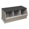 Badger Basket Three-Bin Stackable Storage Cubby -US Storage Furniture Sales 3755797