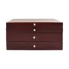 Walnut Finish 2-Drawer Lift Top Jewelry Box -US Storage Furniture Sales 3960518