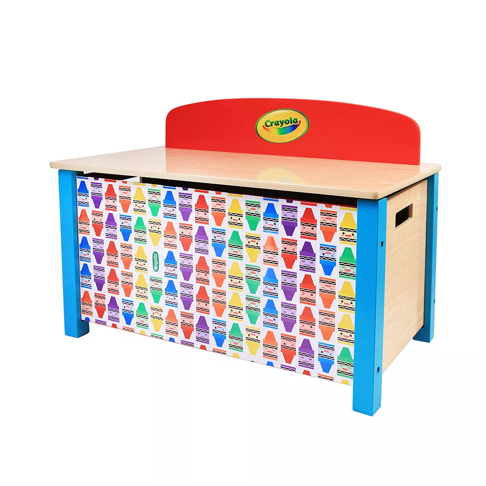 Grow’n Up Crayola Wooden Storage Chest 3 Grow’n Up Crayola Wooden Storage Chest