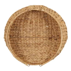 Household Essentials Round Woven Water Hyacinth Basket -US Storage Furniture Sales 4014811 ALT5