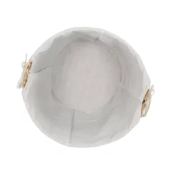 Household Essentials Large Black Band Tapered Basket -US Storage Furniture Sales 4014824 ALT3