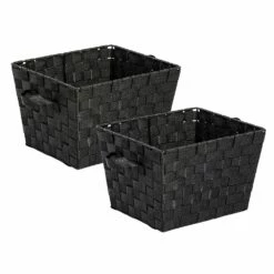 Honey-Can-Do 2-pack Woven Bins