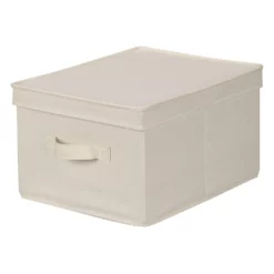 Household Essentials Canvas Storage Box 7 Household Essentials Canvas Storage Box -US Storage Furniture Sales 4208615 ALT2