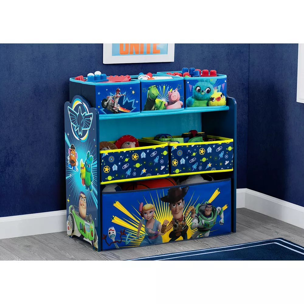 Disney / Pixar's Toy Story 4 Design And Store Toy Organizer By Delta Children 4 Disney / Pixar's Toy Story 4 Design And Store Toy Organizer By Delta Children - Image 2