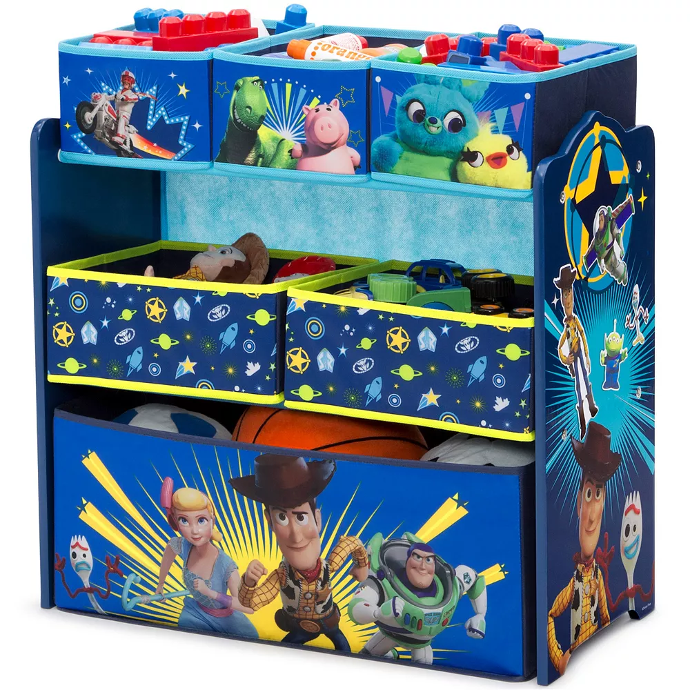 Disney / Pixar's Toy Story 4 Design And Store Toy Organizer By Delta Children 8 Disney / Pixar's Toy Story 4 Design And Store Toy Organizer By Delta Children - Image 6