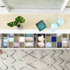 Household Essentials 3-Compartment Drawer Organizer -US Storage Furniture Sales 4405109 ALT4