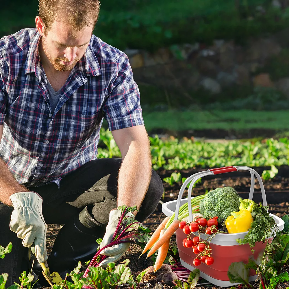 Portsmouth Home Collapsible Space Saving Handbasket 4 Portsmouth Home Collapsible Space Saving Handbasket - Image 2