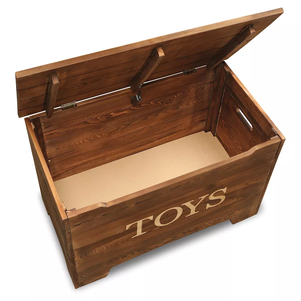 Badger Basket Solid Wood Rustic Toy Box 8 Badger Basket Solid Wood Rustic Toy Box - Image 6