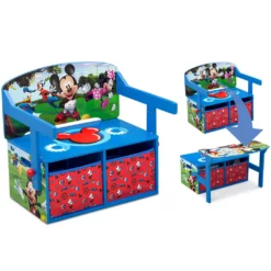 Disney's Mickey Mouse Convertible Activity Bench By Delta Children