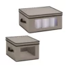 Honey-Can-Do 2-Pack Dishware Or Closet Window Storage Boxes 2 Honey-Can-Do 2-Pack Dishware Or Closet Window Storage Boxes -US Storage Furniture Sales 4941553