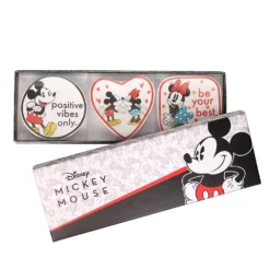 Disney's Minnie Mouse & Mickey Mouse 3 Piece Trinket Set
