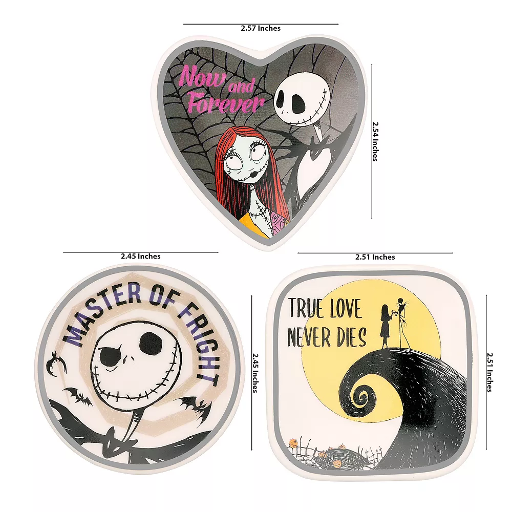 Disney's The Nightmare Before Christmas 3 Piece Trinket Set 6 Disney's The Nightmare Before Christmas 3 Piece Trinket Set - Image 4