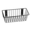 Rack Em Racks 9075-B Universal Wire Basket, Black - 12 X 6 X 4 In. 1 Rack Em Racks 9075-B Universal Wire Basket, Black - 12 X 6 X 4 In. -US Storage Furniture Sales 5087319