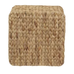 Household Essentials Square Hyacinth Wicker Basket -US Storage Furniture Sales 5132371 ALT6