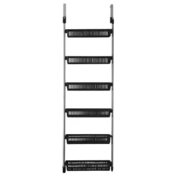 Household Essentials 6-Basket Over-the-Door Storage Rack -US Storage Furniture Sales 5132607 ALT4