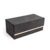West Emory Fold-Over Jewelry Box -US Storage Furniture Sales 5260044 Black