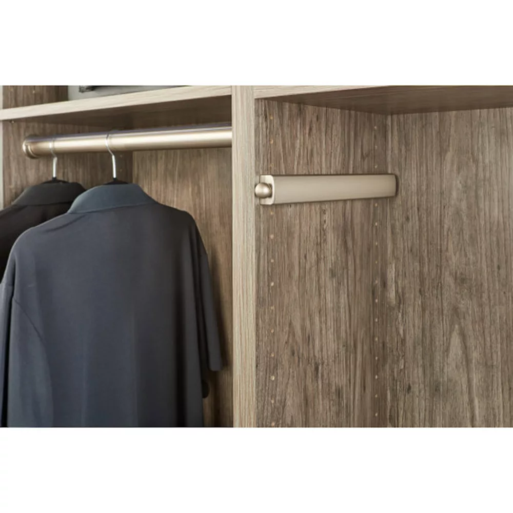 Rev-A-Shelf Sidelines CVLSL-14-SN-1 14" Pull Out Closet Valet Rod, Satin Nickel 5 Rev-A-Shelf Sidelines CVLSL-14-SN-1 14" Pull Out Closet Valet Rod, Satin Nickel - Image 3