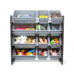 Humble Crew Sumatra Toy Storage Organizer With 12 Storage Bins -US Storage Furniture Sales 5507758 ALT2