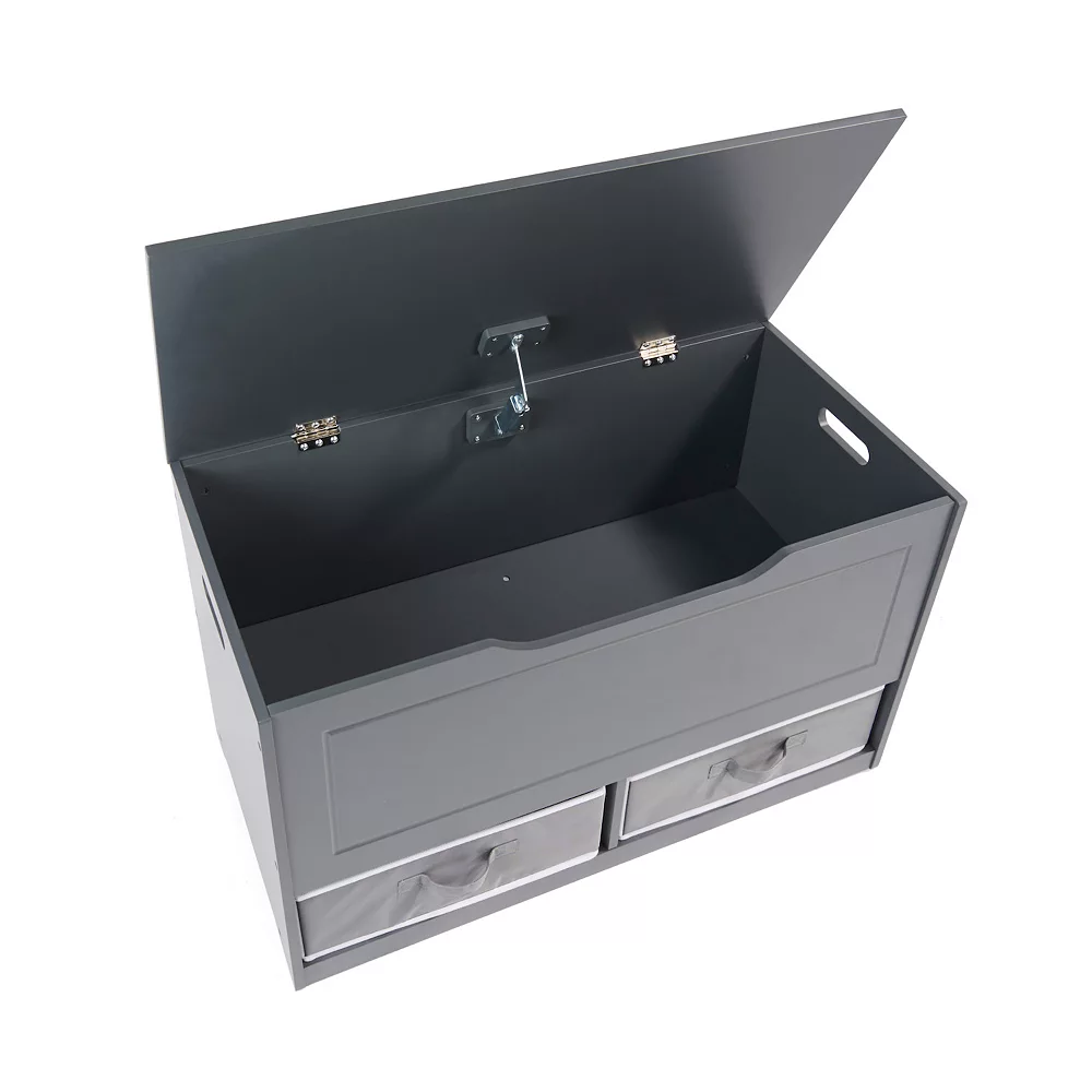 Badger Basket Toy & Storage Box Bench With Two Baskets 7 Badger Basket Toy & Storage Box Bench With Two Baskets - Image 5