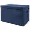 Sammy & Lou Navy Solid Color Felt Toy Box -US Storage Furniture Sales 5541727