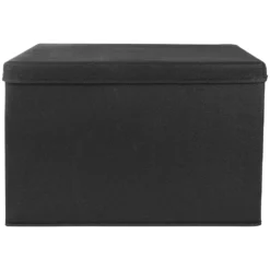 Sammy & Lou Black Solid Color Felt Toy Box 11 Sammy & Lou Black Solid Color Felt Toy Box -US Storage Furniture Sales 5541729 ALT3