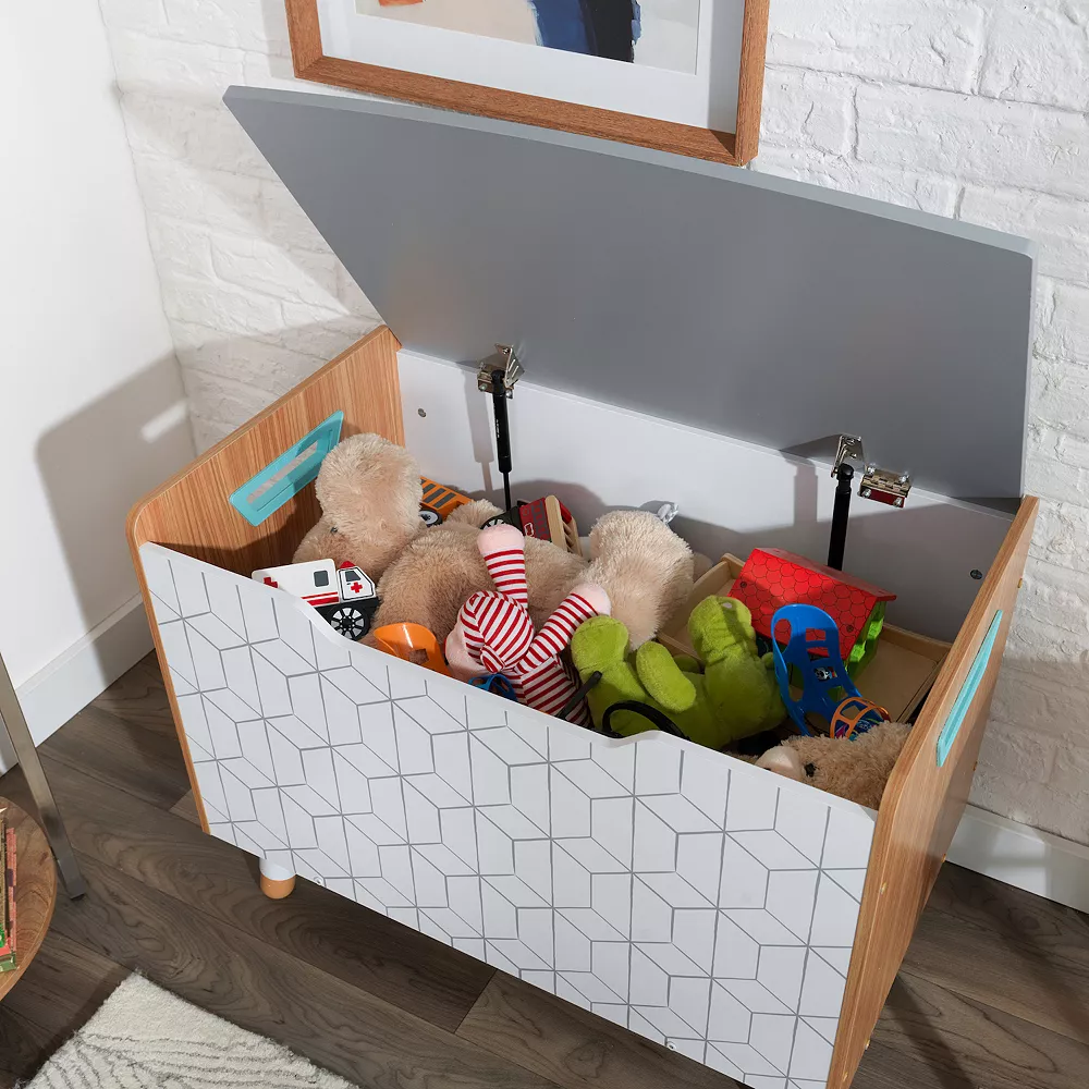 KidKraft Mid-Century Kid Toy Box 8 KidKraft Mid-Century Kid Toy Box - Image 6