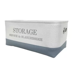 Sonoma Goods For Life® Canvas Tote Storage Bin -US Storage Furniture Sales 5758946 ALT3