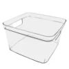The Big One® Clear Plastic Storage Bin - Medium 2 The Big One® Clear Plastic Storage Bin - Medium -US Storage Furniture Sales 5812407