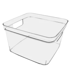 The Big One® Clear Plastic Storage Bin - Medium