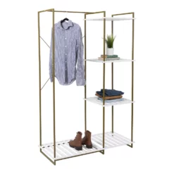 Honey-Can-Do Freestanding Open Metal Closet Wardrobe -US Storage Furniture Sales 5828438 ALT2