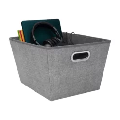 Simplify Large Grommet Storage Bin -US Storage Furniture Sales 5828817 ALT3
