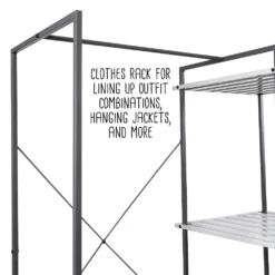 Honey-Can-Do Closet Wardrobe Floor Decor -US Storage Furniture Sales 5882265 ALT16