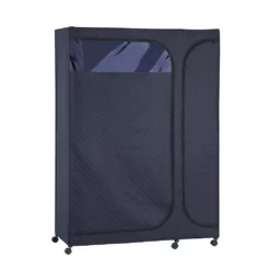 Organize It All Portable Armoire In Navy