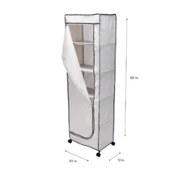 Organize It All 5-Tier Portable Wardrobe -US Storage Furniture Sales 5883087 ALT3