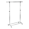 Honey-Can-Do Adjustable Rolling Chrome Clothes & Garment Rack -US Storage Furniture Sales 5924650