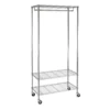 Honey-Can-Do 3-Shelf Deluxe Garment Rack 1 Honey-Can-Do 3-Shelf Deluxe Garment Rack -US Storage Furniture Sales 5924655