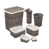 Honey-Can-Do 7-Piece Split Willow Woven Bathroom Storage Basket Set 2 Honey-Can-Do 7-Piece Split Willow Woven Bathroom Storage Basket Set -US Storage Furniture Sales 5924760