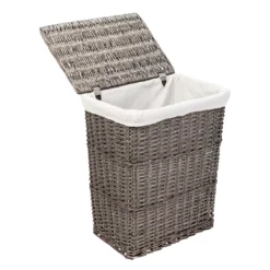 Honey-Can-Do 7-Piece Split Willow Woven Bathroom Storage Basket Set -US Storage Furniture Sales 5924760 ALT3