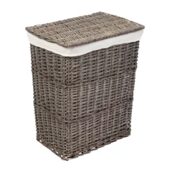 Honey-Can-Do 7-Piece Split Willow Woven Bathroom Storage Basket Set -US Storage Furniture Sales 5924760 ALT4