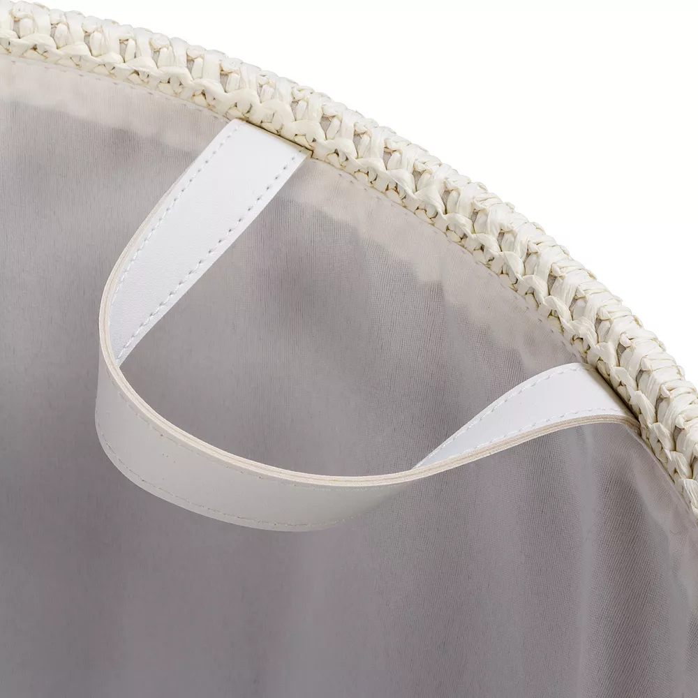 Honey-Can-Do Small Nesting Paper Straw 3-Piece Basket Set 6 Honey-Can-Do Small Nesting Paper Straw 3-Piece Basket Set - Image 4