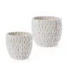 Saddle River V-Weave Cotton Rope Basket 2-piece Set -US Storage Furniture Sales 5925005