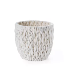 Saddle River V-Weave Cotton Rope Basket 2-piece Set -US Storage Furniture Sales 5925005 ALT4