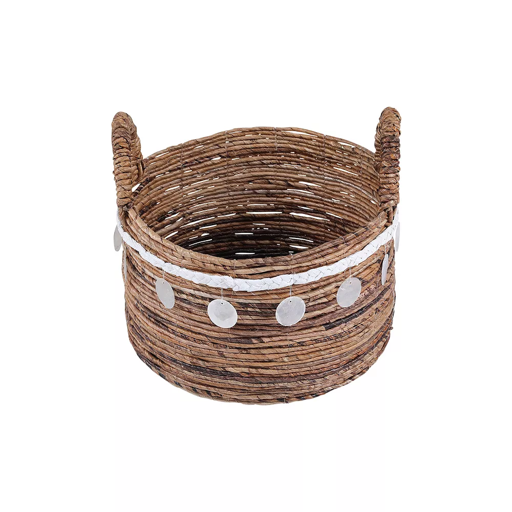 Saddle River Shell Accent Round Banana Basket 3-piece Set 7 Saddle River Shell Accent Round Banana Basket 3-piece Set - Image 5