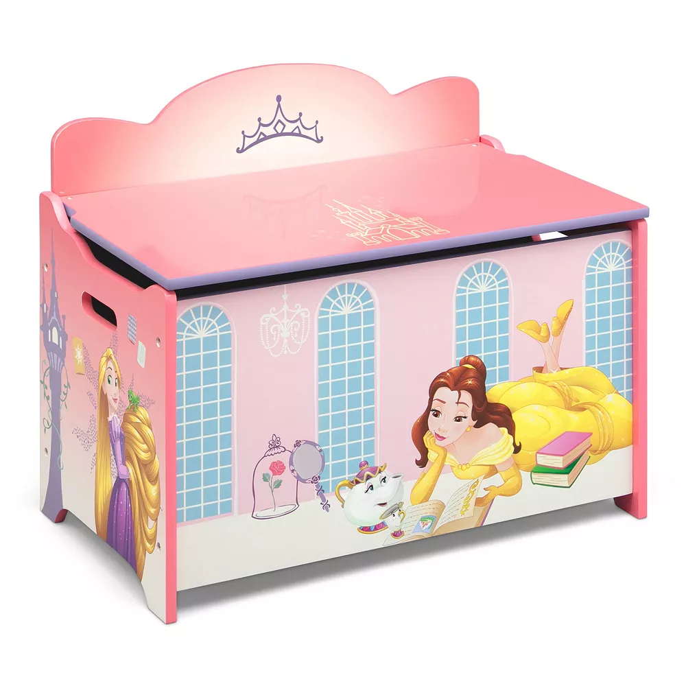 Disney Princess Deluxe Toy Box By Delta Children 3 Disney Princess Deluxe Toy Box By Delta Children