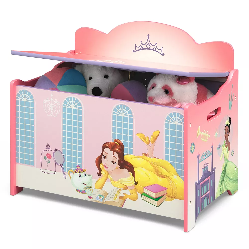 Disney Princess Deluxe Toy Box By Delta Children 7 Disney Princess Deluxe Toy Box By Delta Children - Image 5