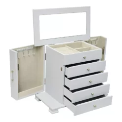 Gray Modern Jewelry Box -US Storage Furniture Sales 5941689 ALT3