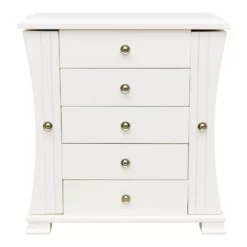 Contemporary White Jewelry Box